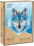 Milliwood Puzzle din lemn pentru copii Milliwood de la 500 piese - Lupul sălbatic (Mărimea XXL) (XXL-WildWolf-5051) Puzzle