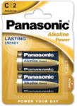 Panasonic Tartós elem Panasonic Alkaline Power C 1.5V alkáli 2 db-os (LR14APB-2BP)