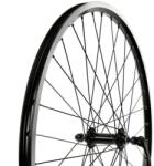 VeloGo Kerék 28" 622 Első DF. fekete ipari csapágy gyorszáras szegecselt