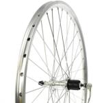 VeloGo Kerék 26" 559 Hátsó DF. kazettás 8/9/10 Shimano TX500 ezüst