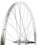 VeloGo Kerék 26x1 3/8 590 Hátsó Szimpla menetes agy ezüst