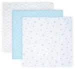 Lorelli Set 3 Scutece Lorelli Pled Muselina 80x80Cm Blue Mix (1034010 1902)