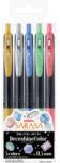 Zebra Sarasa Clip 0, 5 Decoshine 5 Colour Set zselés toll (37860)