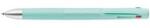 Zebra Blen 3C 0, 7 kékeszöld testű 3 színű golyóstoll (ZEBRA_53135) (ZEBRA_53135)