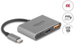 Delock 61071 video átalakító kábel USB Type-C + USB Type-A + HDMI (61071)