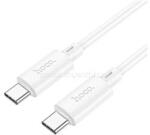 hoco. X88 adatkábel Type-C - Type-C, 100cm, FEHÉR (HOCO_X88_TYPEC_W) (HOCO_X88_TYPEC_W)