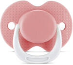 Lorelli Suzeta cu Capac Lorelli Silicon Moale 0 Luni+ Shell Pink (1022057 0006)