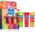 Skins Fruity Sampler Tubes set de geluri lubrifiante
