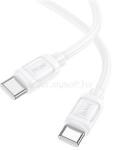 hoco. X115 Surpass 60 W-os töltőkábel C-C (fehér) (HOCO_HC652001) (HOCO_HC652001)