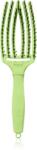 Olivia Garden Fingerbrush Boar & Nylon perie de par cu peri de nailon și de mistreț Dolce Vita Green Pistacchio 1 buc