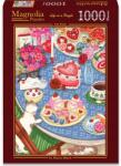 Magnolia 1000 db-os puzzle - Cat Feast (9107) (9107)