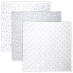 Lorelli Set 3 Scutece Lorelli din Muselin 80x80cm Trio New Grey Mix (1034010 2307)