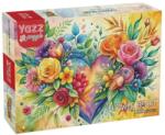 Yazz 1000 db-os puzzle - Flower Heart (3885) (3885)
