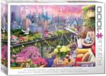 EUROGRAPHICS 1000 db-os puzzle - NY Rooftop Garden (6000-6161) (6000-6161)