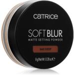 Catrice Soft Blur Matte Setting Powder fixáló porpúder árnyalat 060 Deep 8 g