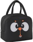 Flippy Hordozható Flippy Cartoon hűtőtáska gyerekeknek Oxford vászon ebédtáska 22x14x19 cm mókus mintás fekete (131601)