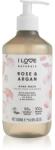 I Love Cosmetics Naturals Rose & Argan Săpun lichid pentru mâini 500 ml