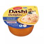 Inaba Foods 6 x Ciao Dashi pentru pisici cu Pui si Ton, 70 g