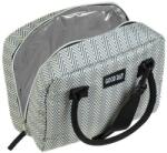 Welora Hőszigetelt élelmiszertároló táska, 7L, 27x14x20cm, fehér és szürke (JM1235713)