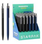 Starpak Golyóstoll - fekete - kék (541196) (541196)