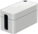 Durable Tárolódoboz, Tartós, Kábelfuratokkal, Szürke, 246x116x128mm