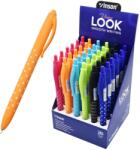 Vinson Golyóstoll nyomógombos 0, 7mm Vinson Look 3202 vegyes test displ 36 db/display (59123) - emag