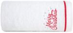 Eurofirany Hímzett karácsonyi fürdőlepedő JOY3 70 x 140 cm Eurofirany fehér (456343)