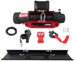 Grizzly Winch Pachet troliu electric Grizzly Winch 13000lbs (5897kg) + suport troliu universal, 12V, cablu sintetic 25m, raport 150: 1
