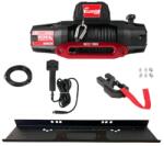Grizzly Winch Pachet troliu electric Grizzly Winch 13500lbs (6123kg) + suport troliu universal, 12V, cablu sintetic 25m, raport 150: 1