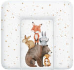 Ceba Baby Ceba pelenkázó lap puha 75x72cm Basic Forest Friends