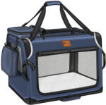 Tresko Přepravka pro psy a kočky 92 × 63 × 63 cm, modrá (THDB-029)