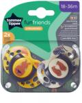 Tommee Tippee Fun friends játszócumi 18-36 hó 2 db