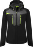  DX4 női softshell (3L) PW_DX486BKRM Fekete - M méret