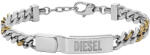 Diesel Brățară bicoloră din oțel pentru bărbați DX1457931