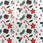 Cardex Piros cukorpálcás csomagolópapír 200x70cm (K17000001B/pc)