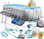 Intex 21in1 Fémvázas medence, kiegészítőkkel 610x305x122cm (26798)