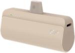 Silicon Power QD50 powerbank - USB-C, QC 4.0 + PD, 5000mAh, vanília (SP5K0MAPBKQD500V)