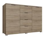 BWS Комод HOPE 120x78x35 дъб сонома (WS0015)