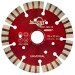 Flexmann For Cut gyémánttárcsa Pro 125*3, 0*12*9*22, 2mm turbo szegmentált, piros, univerzális