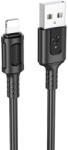 BOROFONE Cablu de Incarcare, USB-A la IP, 2.4A, 1m - Borofone (BX111) - Black (KF2357086) - pcone