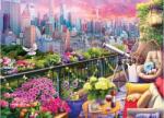 EUROGRAPHICS 6000-6161 - NY Rooftop Garden - 1000 db-os puzzle (6000-6161)