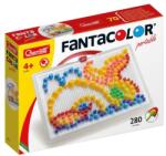 Quercetti Mozaika Fantacolor Portable - 280 buc, mix 3 dimensiuni de cleme (QUE_00950)