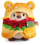 NICI pluș MyMochi Tiger Tiggy 8cm în costum de hamburger și castravete, set ambalaj cadou (OLP102061656)