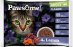  Pawsome 4x85g Pawsome Adult Cat nedves macskatáp - Bárány