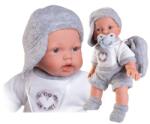 Antonio Juan 12321 PETIT - păpușă realistă cu sunete și corp din material moale - 27 cm (MA7-12321) Papusa