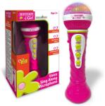 Bontempi Karaoke mikrofon hang és fényeffektekkel Ajánlott 3-8 éves korig lányoknak (10527)