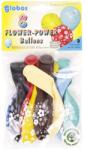 Retoys Virágos lufi 8 darabos készlet - 30 cm Ajánlott 8-99 éves korig unisex (33606)
