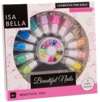 ReToys IsaBella - 12 db körömlakk, 12 féle díszítéssel - Ajánlott: 5-12 éves korig lányoknak (69148) (69148)