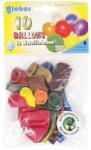 GLOBOS Metál színű lufi 10 darabos készlet - 29 cm Ajánlott 8-99 éves korig unisex (33571)