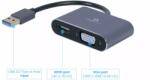 Gembird A-USB3-HDMIVGA-01 Usb 3.0 a-hdmi + vga (A-USB3-HDMIVGA-01)